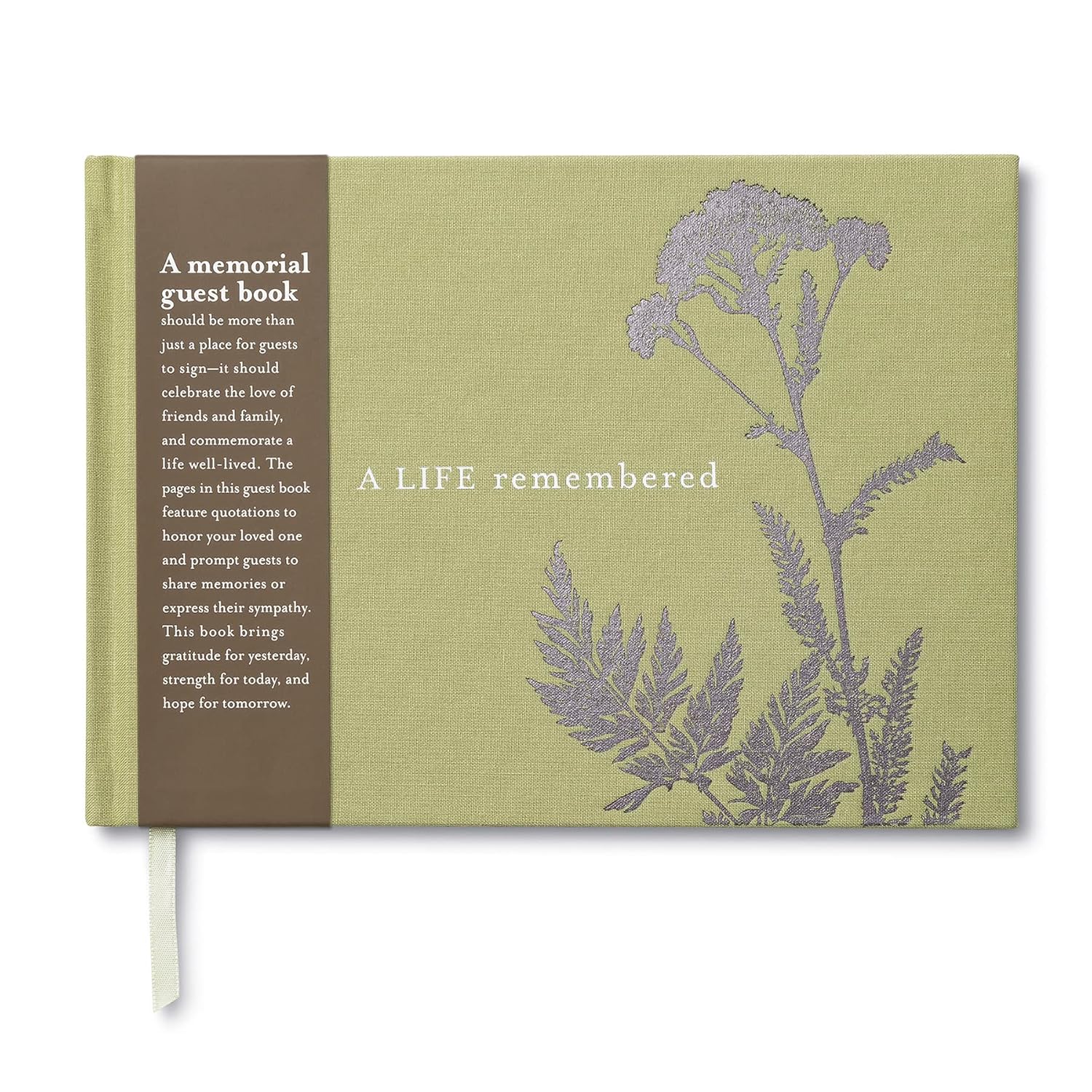 A Life Remembered: A Memorial Guest Book 50 9781935414292_3