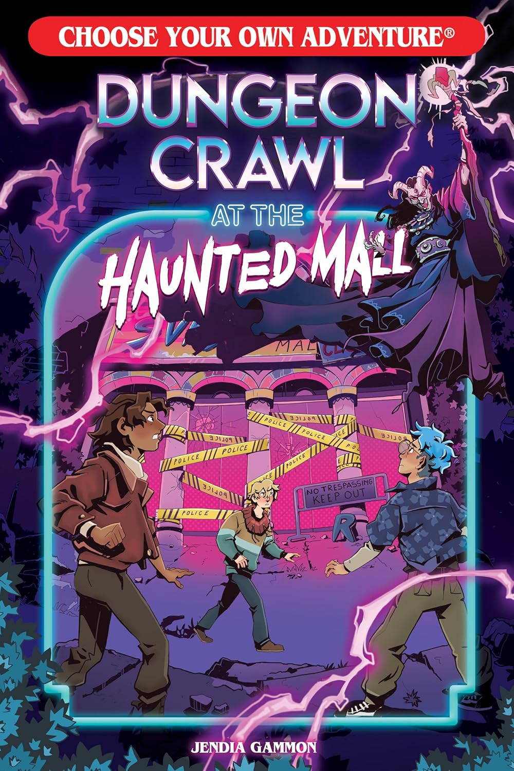 Dungeon Crawl At The Haunted Mall: A Choose Your Own Adventure By Gammon, Jendi 20 9781937133108