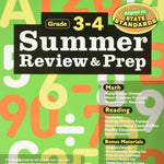 Summer Review & Prep Grade 3-4 by Kumon 9781941082638