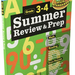 Summer Review & Prep Grade 3-4 by Kumon 9781941082638_1