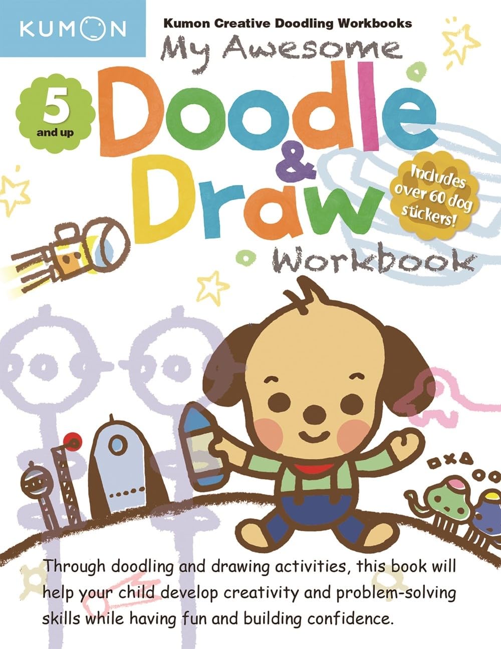 Kumon by Awesome Doodle Draw Workbook 9781941082652