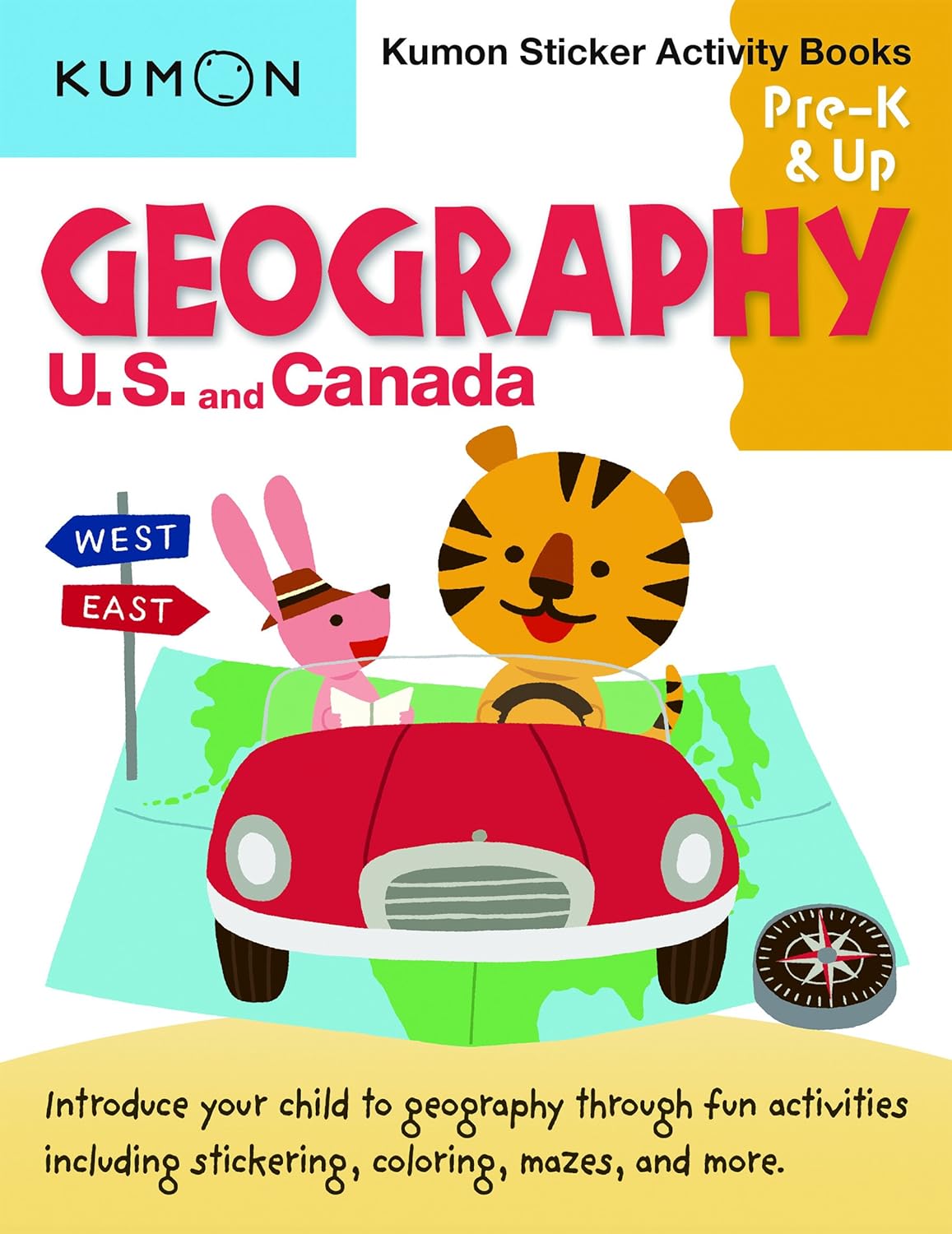Geography Us And Canada Pre-K & Up by Kumon 9781941082676