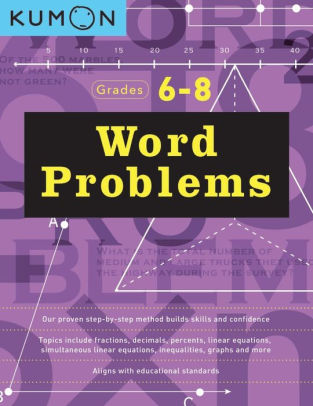 Word Problems Gr 6-8 by Kumon 9781941082720_ed98afa3-c37f-43f7-adcc-e367e784f5fa