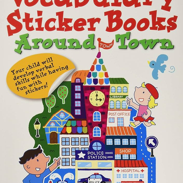 Kumon by Vocabulary Sticker Around Town 9781941082744