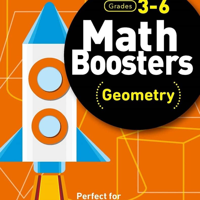 Math Boosters Geometry Grades 3-6 by Kumon 9781941082928