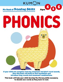 My Book Of Reading Skills: Phonics (Ages 4-6) by Kumon 20 9781941082973
