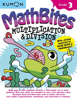 Math Bites: Grade 3 Multiplication & Division by Kumon 20 9781941082997