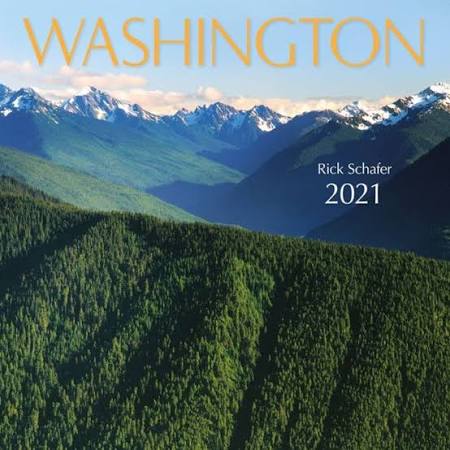 WASHINGTON WALL CALENDAR 2021 9781944857929