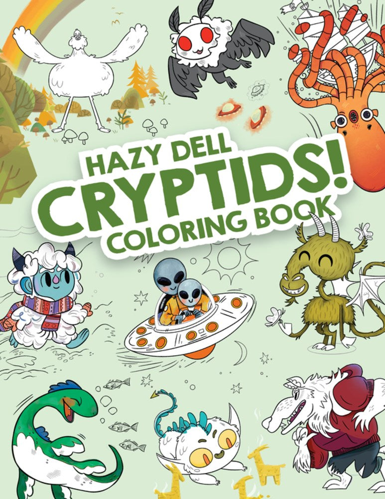 Hazy Dell Cryptids! Coloring Book by Borio. Laura 20 9781948931540