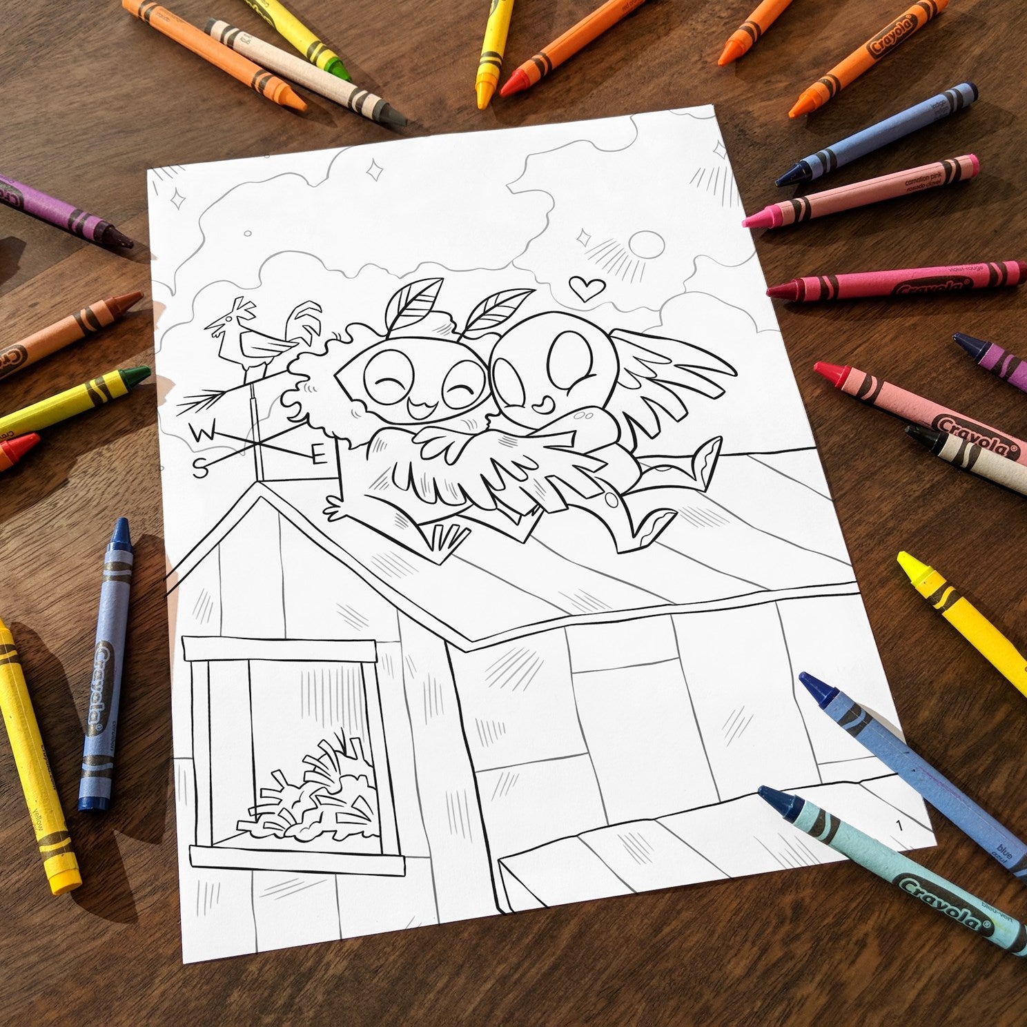 Hazy Dell Cryptids! Coloring Book by Borio. Laura 20 9781948931540_1