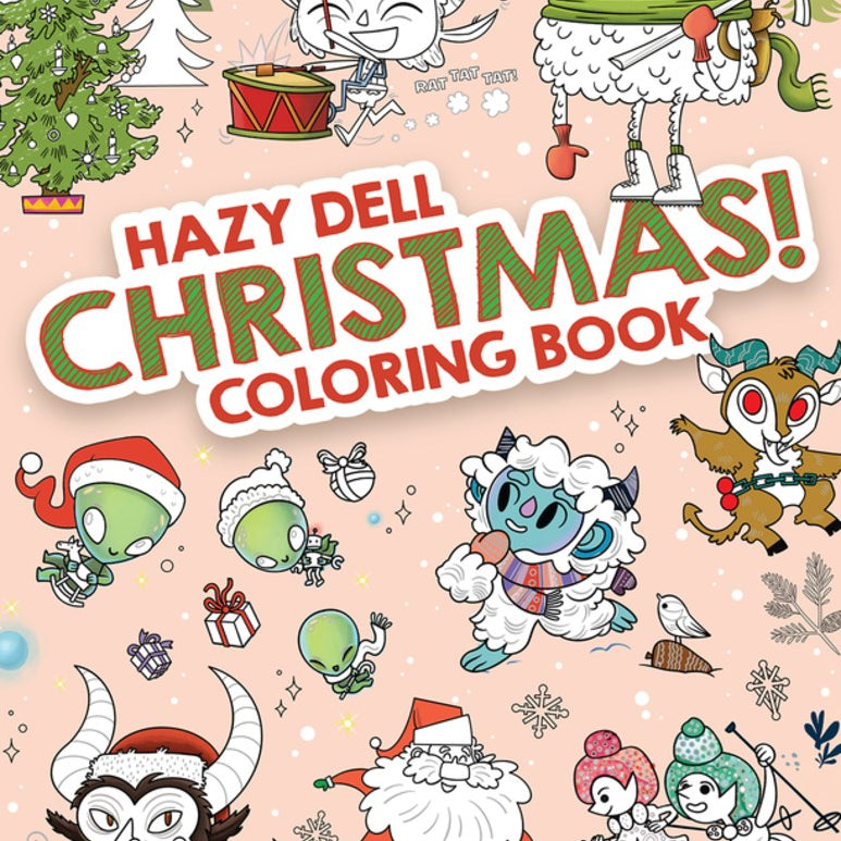 Hazy Dell Christmas! Coloring Book by Borio. Laura 20 9781948931595
