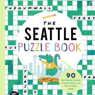The Seattle Puzzle Book: 90 Wo by Bushel & Peck Books 9781952239496_ba5628f1-49f1-4379-bdac-92fe29fc7f1a