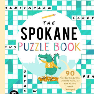 The Spokane Puzzle Book: 90 Wo by Bushel & Peck Books 9781952239519_777f39fd-cd51-4669-800c-ad1a6783f1c6