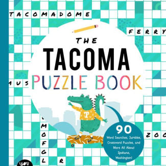 The Tacoma Puzzle Book: 90 Wor by Bushel & Peck Books 9781952239526_804873de-529a-43f6-9121-2a56b24d8d19