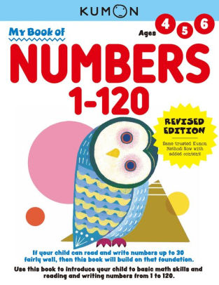 My Book Of Numbers 1-120 by Kumon 9781953845047