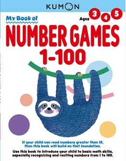 My Book Of Number Games 1-100 by Kumon 20 9781953845139
