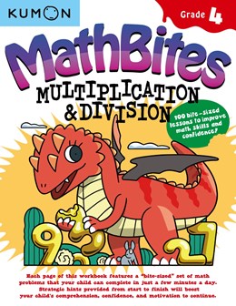 Math Bites: Grade 4 Multiplication & Division by Kumon 20 9781953845276
