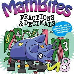Math Bites: Grade 4 Fractions & Decimals by Kumon 20 9781953845283