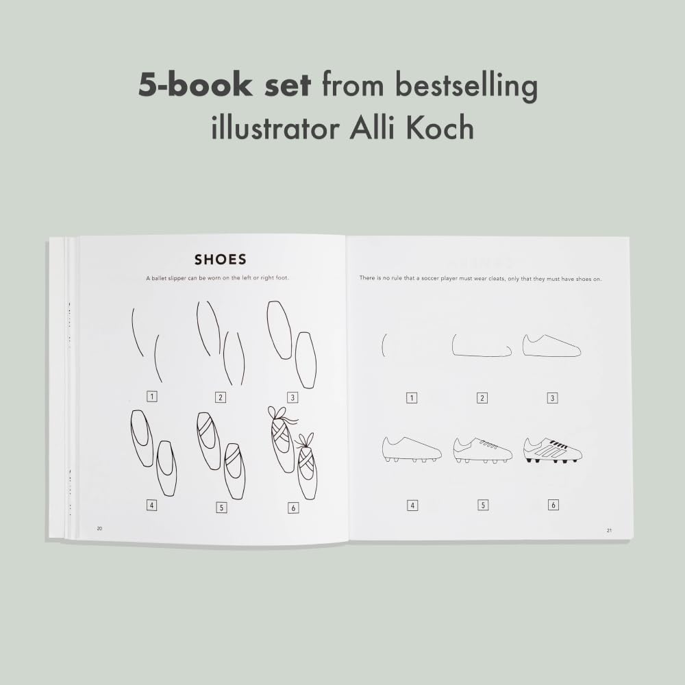 So Many Things: A Boxed Set Of 5 How-To-Draw For Kids by Koch. Alli 9781963183382_1
