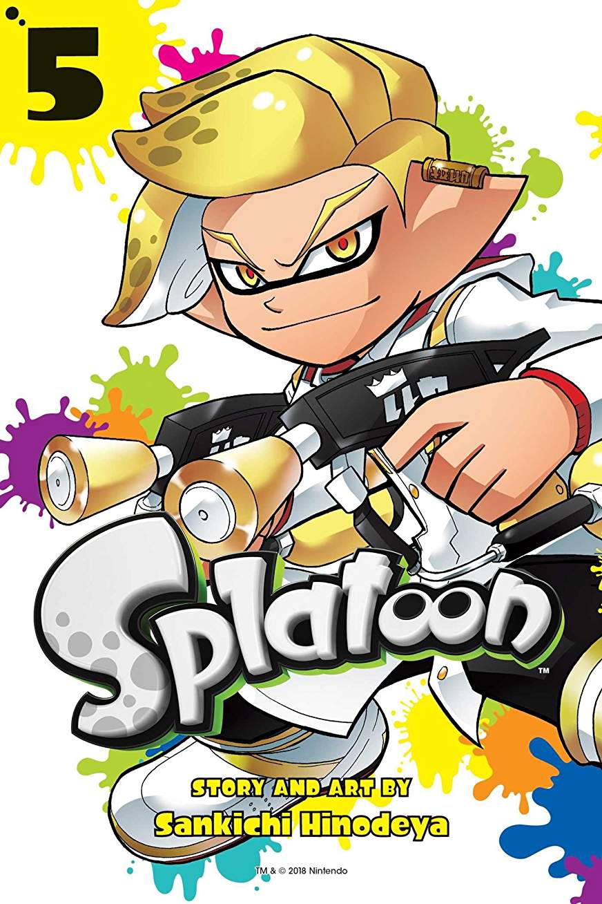 Splatoon 5 by Hinodeya. Sankici Graphic Novel 9781974703074_e9a27ff6-b6ee-4131-b87b-96a7685d8718