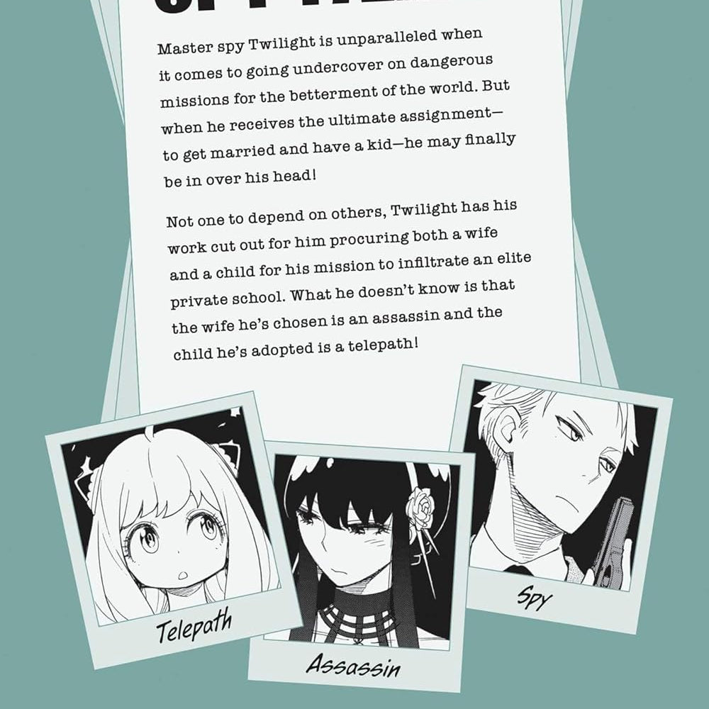 Spy X Family, Vol. 1 by Endo. Tatsuya 9781974715466_1