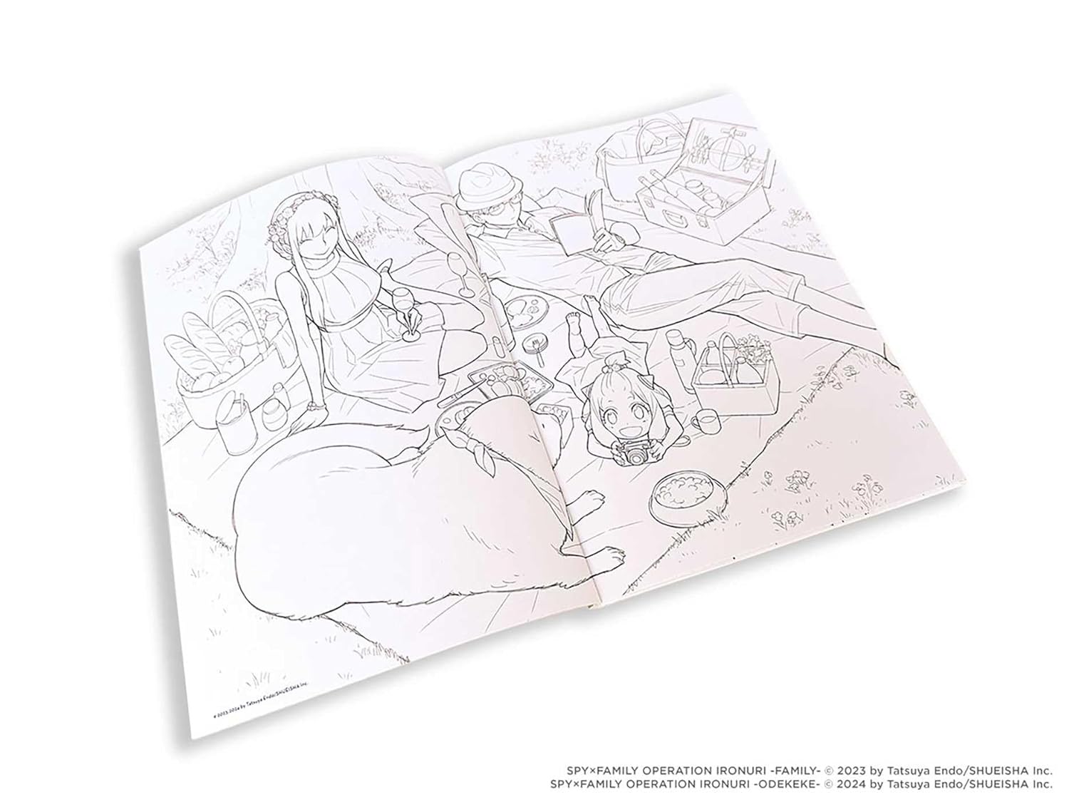 Spy X Family: The Official Coloring Book by Endo. Tatsuya 9781974751433_5