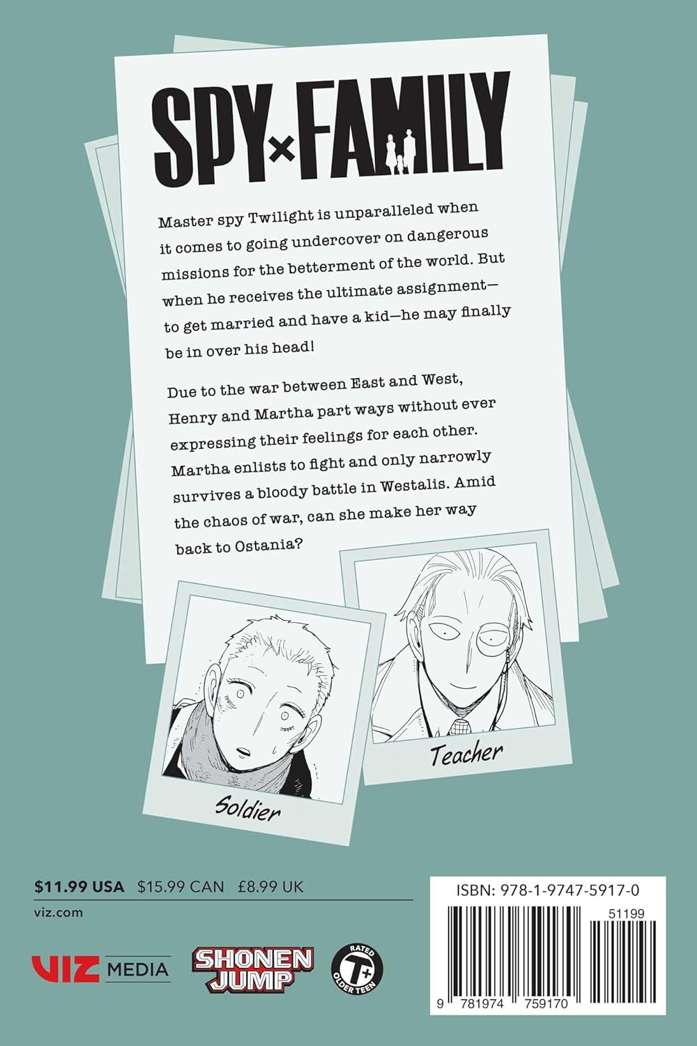 Spy X Family, Vol. 15 by Endo. Tatsuya 9781974759170_1