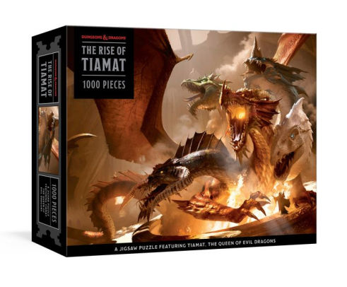 The Rise Of Tiamat Dragon Puzzle (Dungeons & Dragons): 1000-Piece Jigsaw Puzzle 9781984824646_b53f7e22-673b-4b25-a487-950567318bb0