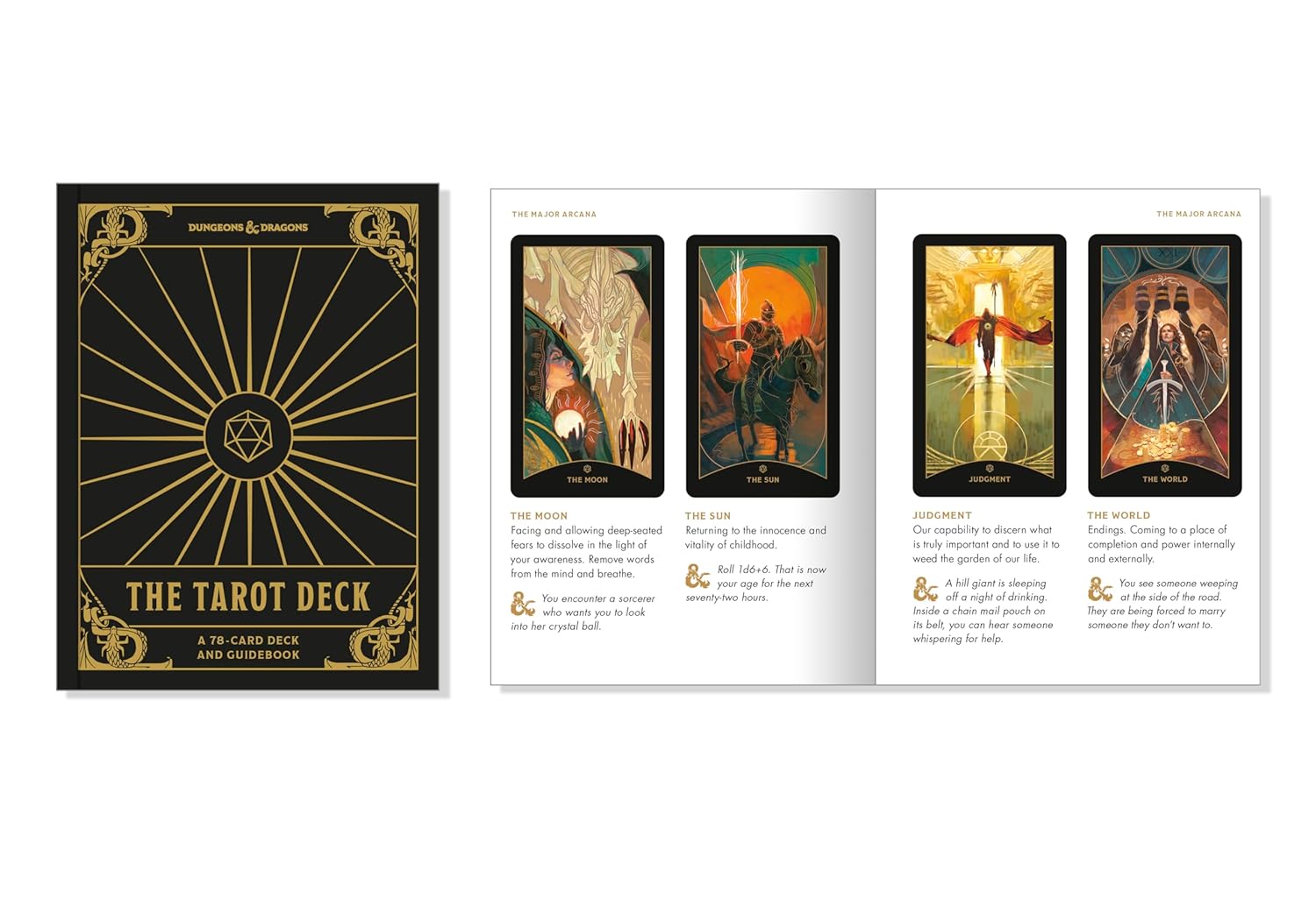 The Dungeons And Dragons Tarot Deck by Gissubel. Fred 9781984824660_1