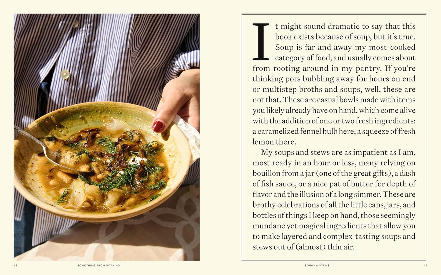 Something From Nothing: A Cookbook by Roman. Alison 9781984826411_3