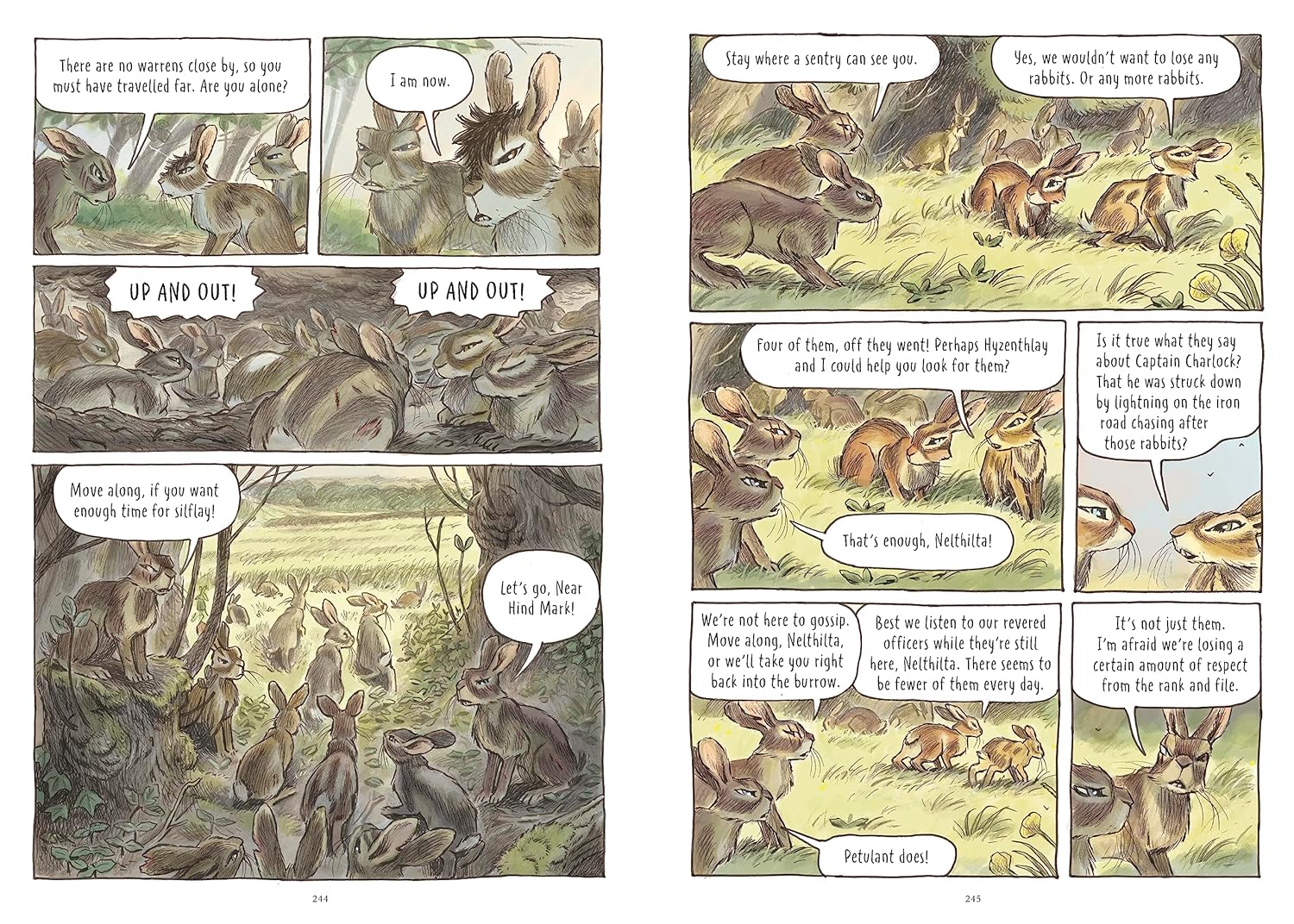 Watership Down: The Graphic Novel by Adams, Richard ; Sturm, James ; Sutphin, Jo 9781984857200_2