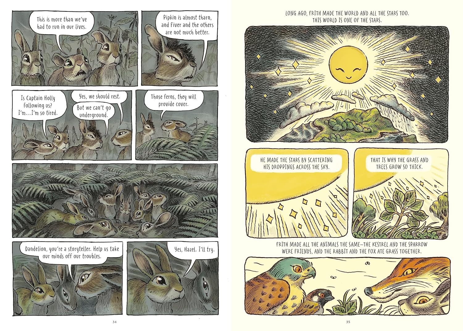 Watership Down: The Graphic Novel by Adams, Richard ; Sturm, James ; Sutphin, Jo 9781984857200_6