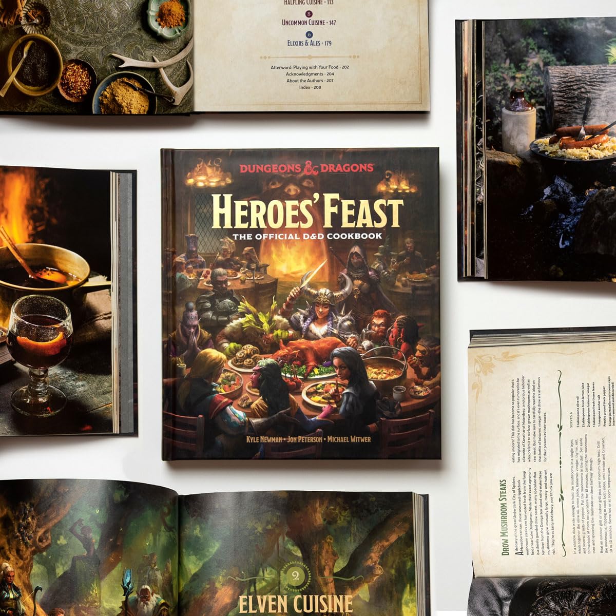 Heroes's Feast (Dungeons & Dragons): The Officail D&D Cookbook by Newman. Kyle 9781984858900_1