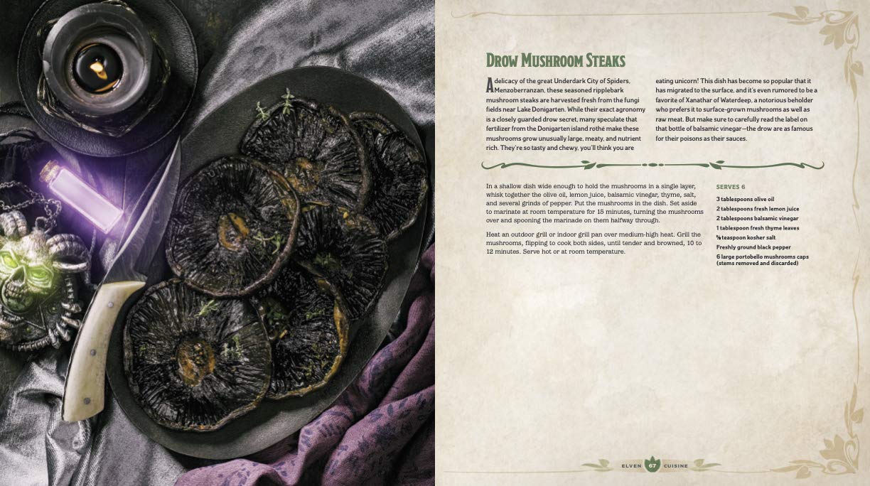Heroes's Feast (Dungeons & Dragons): The Officail D&D Cookbook by Newman. Kyle 9781984858900_4