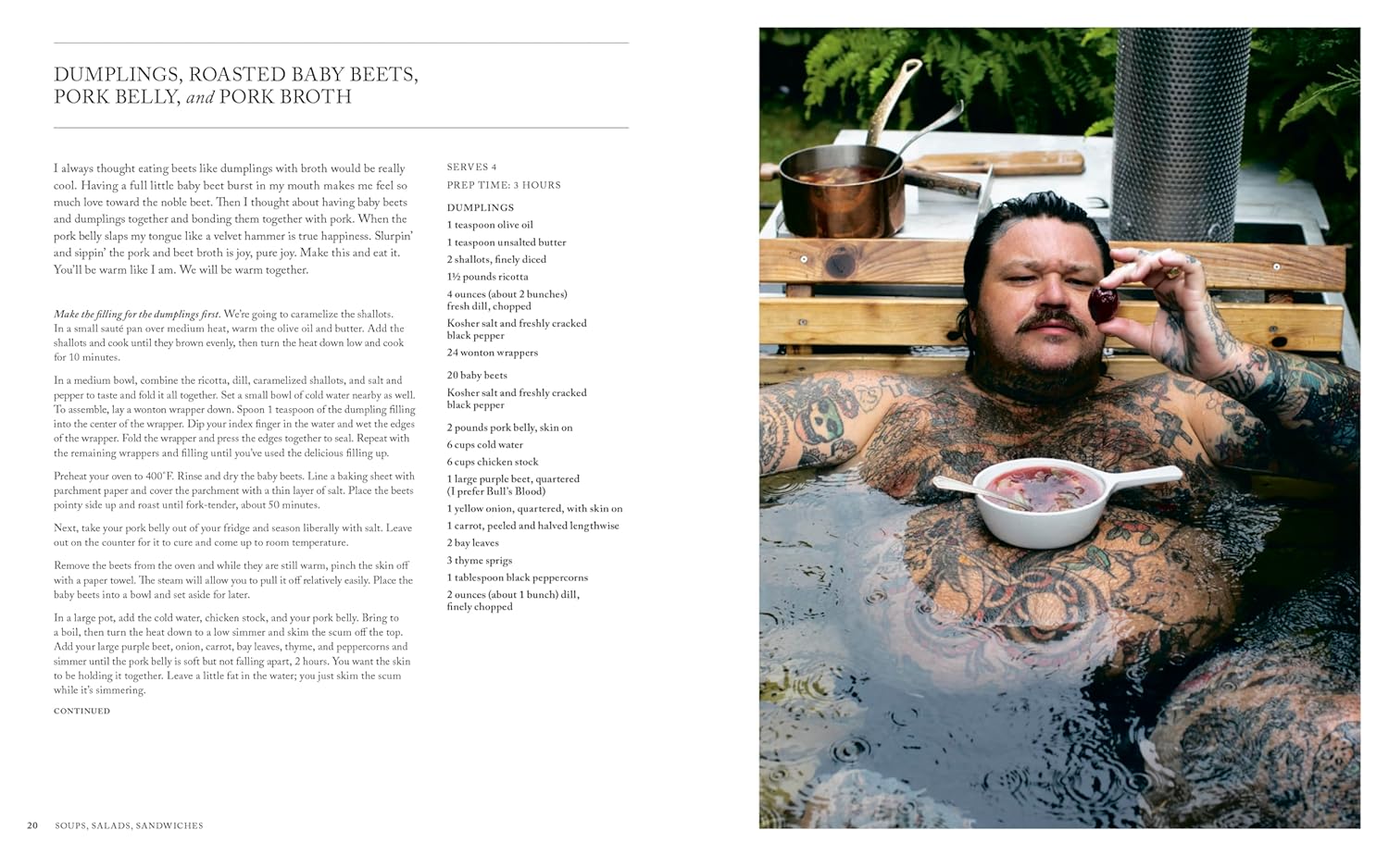 Matty Matheson: Soups, Salads, Sandwiches: A Cookbook by Matheson. Matty 9781984862150_4