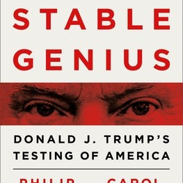 A Very Stable Genius: Donald J. Trump's Testing Of America by Rucker. Philip ; L 9781984877499_7f93f049-ddc8-4f91-8b5a-ae5fc0147ca9