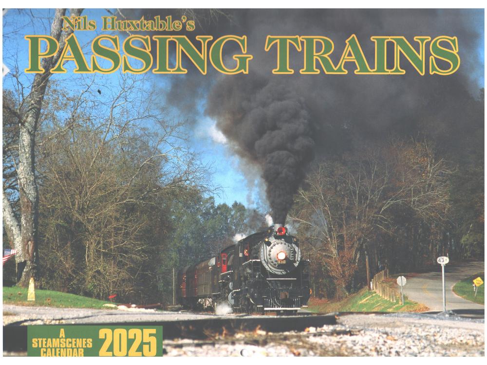 2025 Passing Trains Calendar 9781990815164