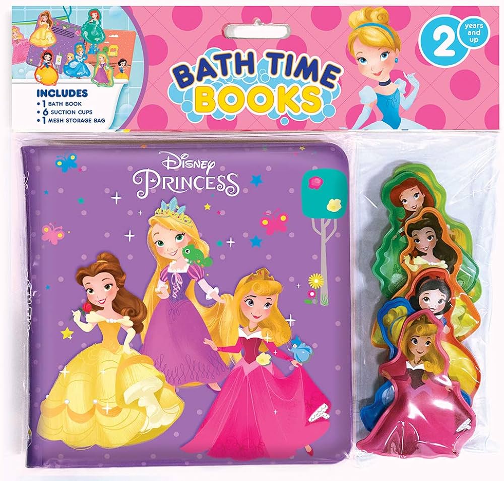 Disney Princess Bathtime Book by Phidal Publishing 9782764349731_8a9d3484-b01f-4e59-a359-ff5cab4dac5d
