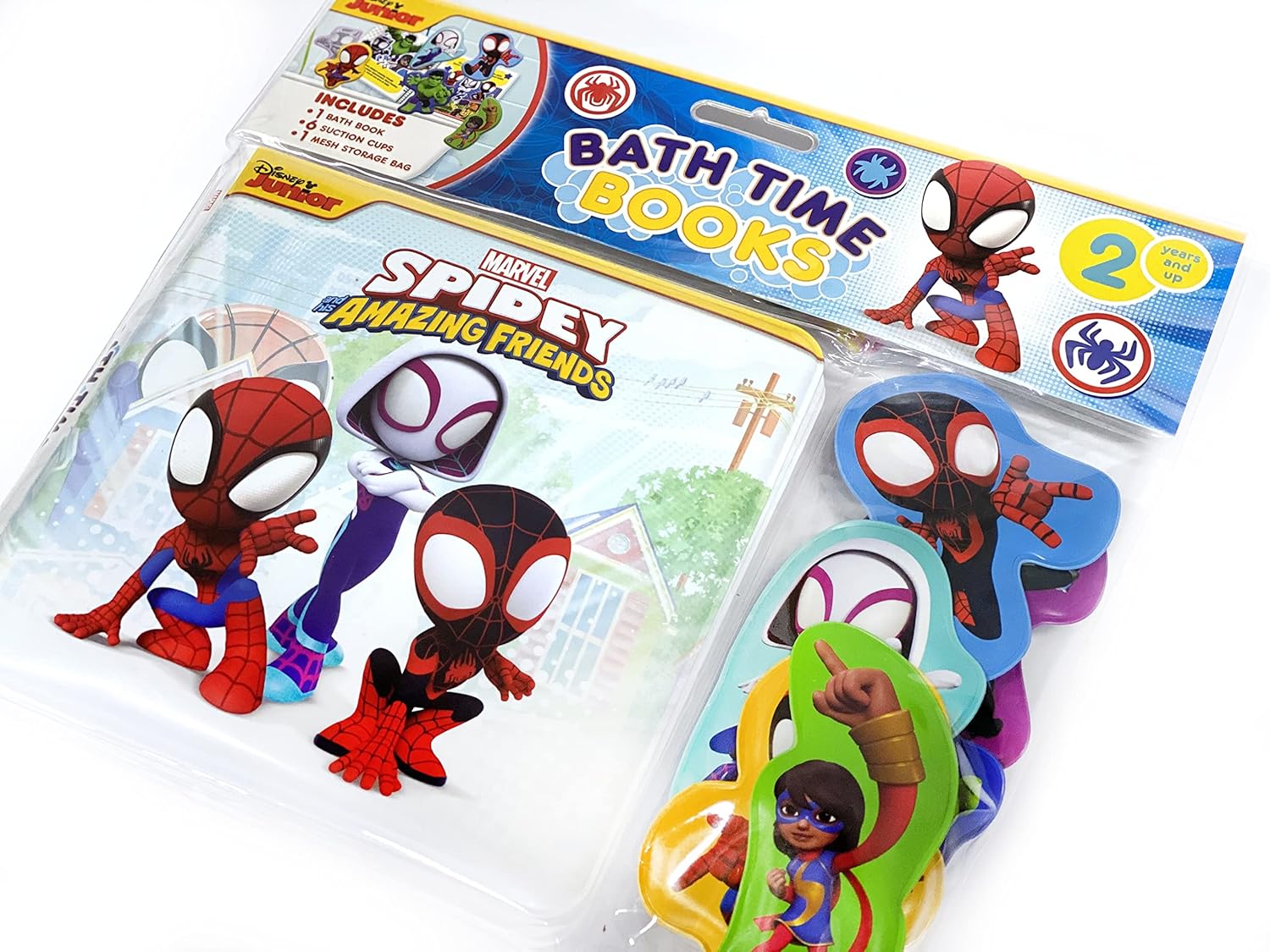 Marvel Spidey Bathtime Book by Phidal Publishing 20 9782764354865_1