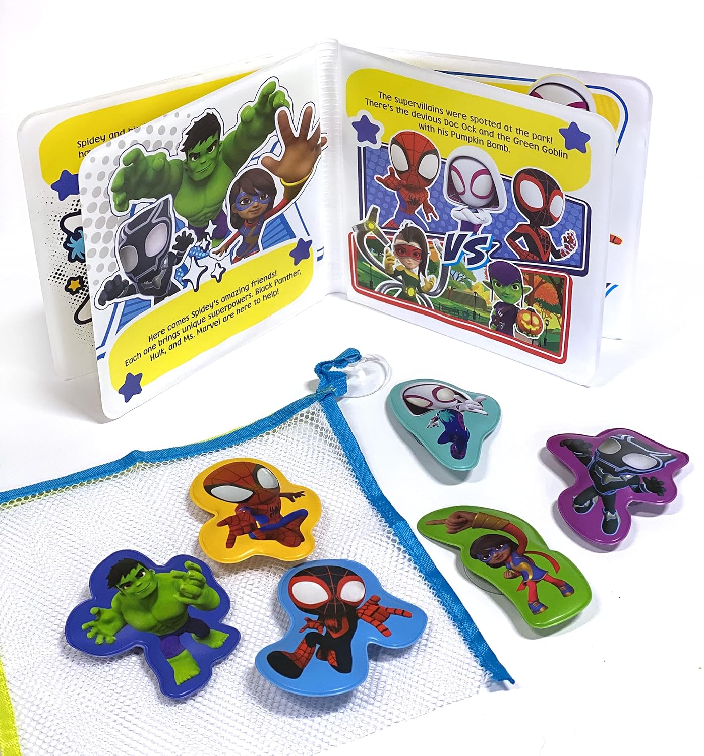 Marvel Spidey Bathtime Book by Phidal Publishing 20 9782764354865_3