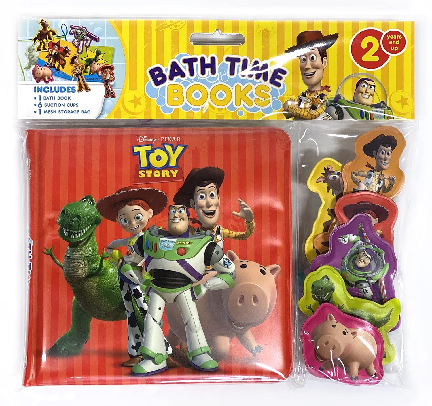 Disney Toy Story Bath Time Book (Eva) by Phidal Publishing 9782764354872