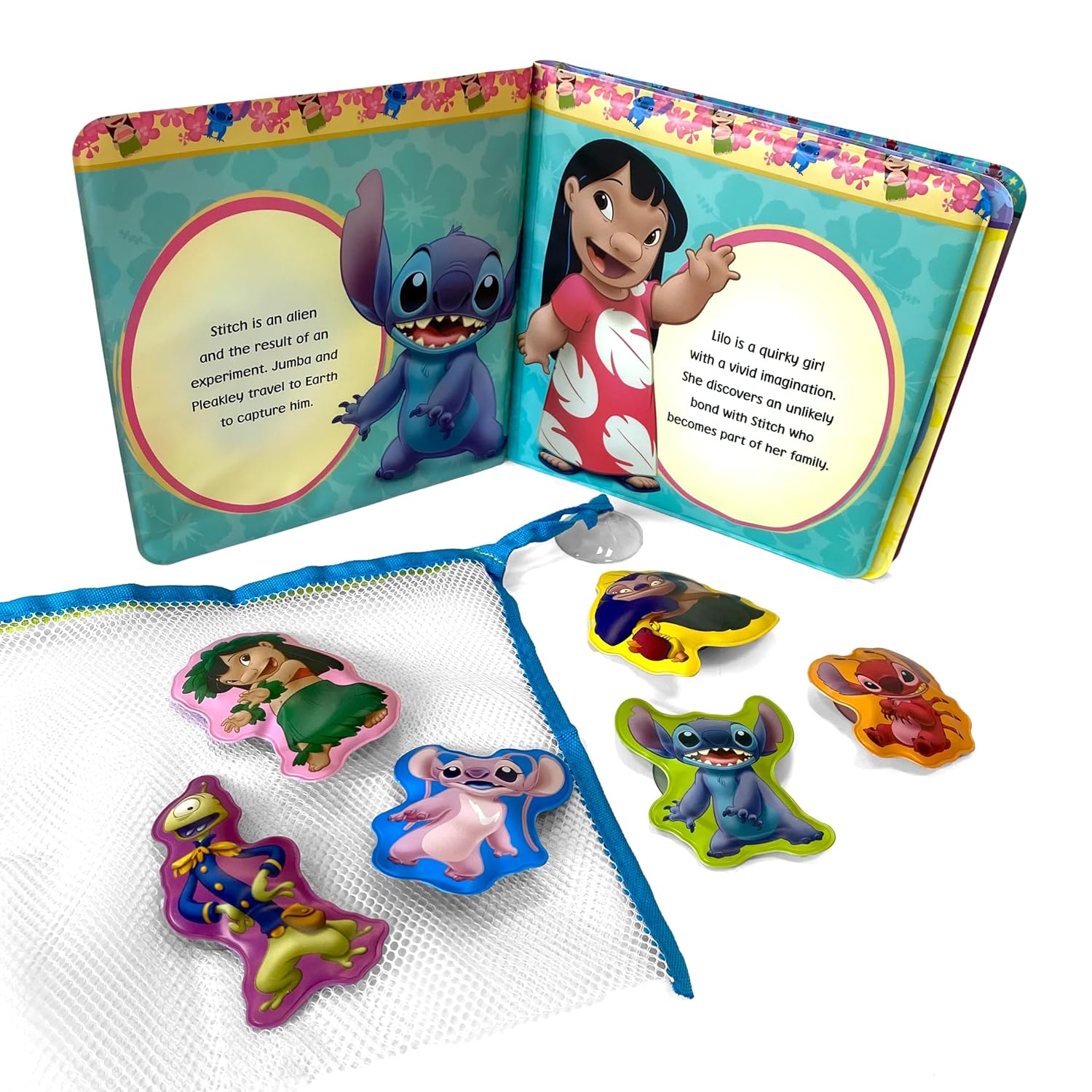 Disney Stitch Bathtime Book by Phidal Publishing 9782764358108_2