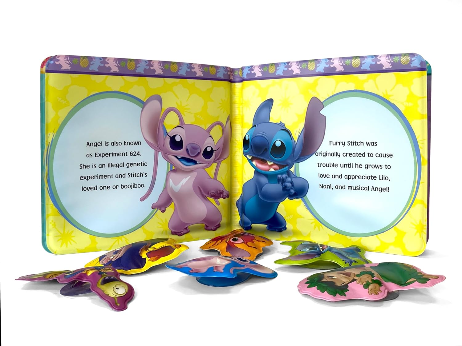 Disney Stitch Bathtime Book by Phidal Publishing 9782764358108_3