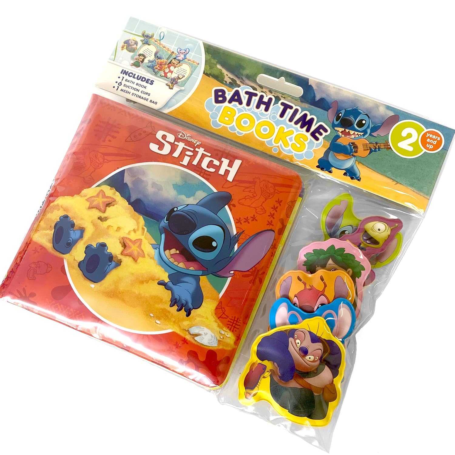 Disney Stitch Bathtime Book by Phidal Publishing 9782764358108_6