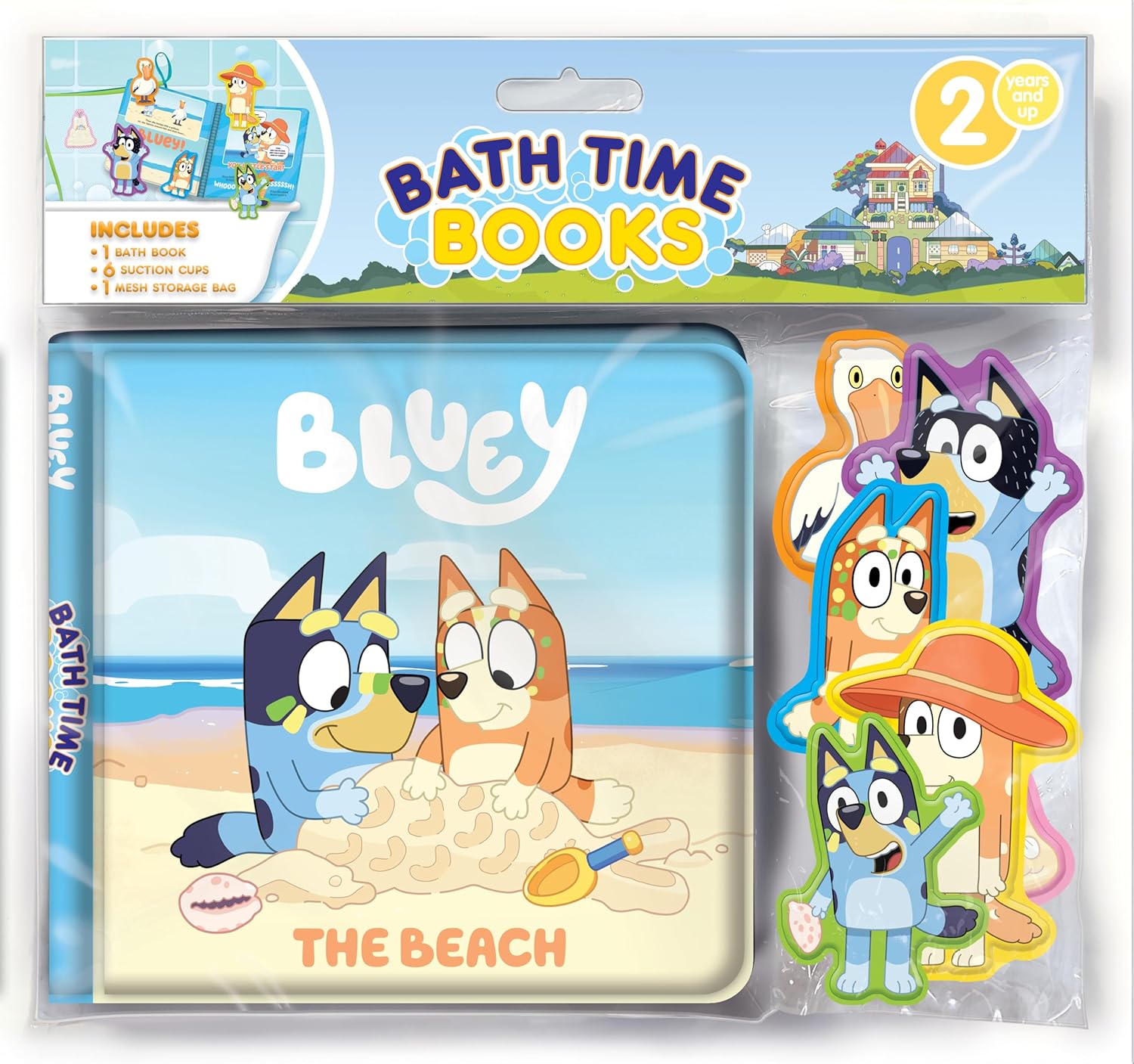Bluey Bathtime Book by Phidal Publishing 9782764370438