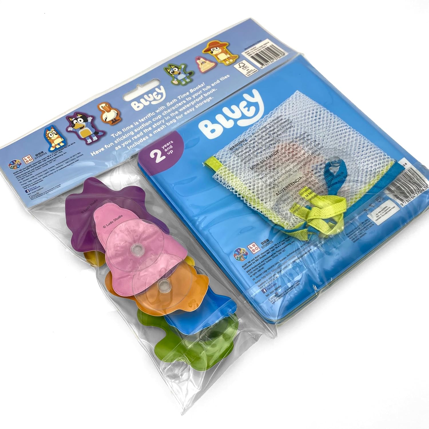 Bluey Bathtime Book by Phidal Publishing 9782764370438_1