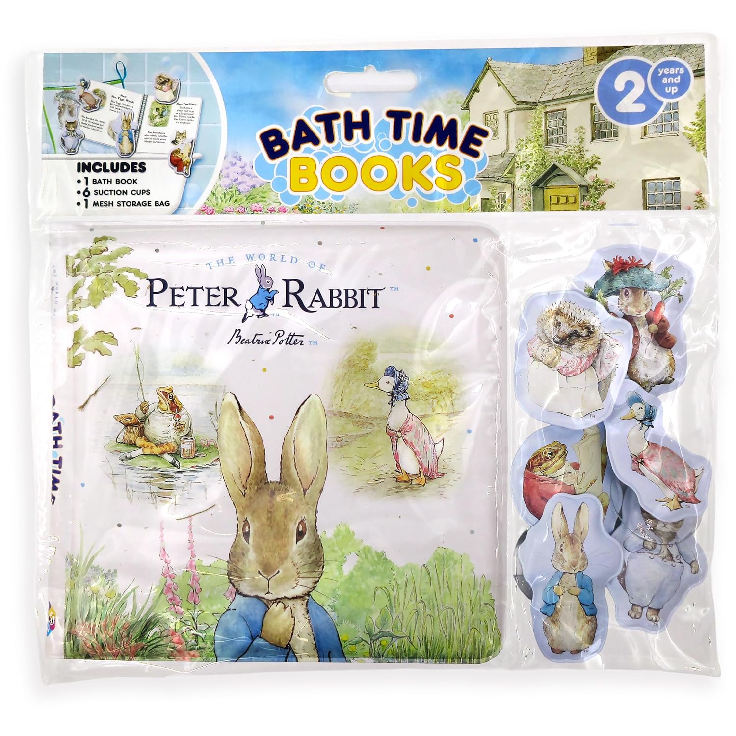 Peter Rabbit Bathtime Book by Phidal Publishing 20 9782764370964