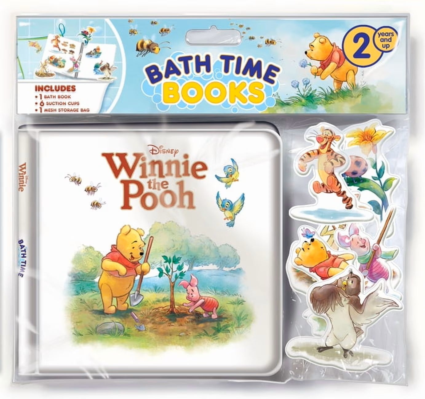 Disney Pooh (Classic) Bathtime Book by Phidal Publishing 20 9782764370971