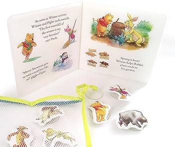Disney Pooh (Classic) Bathtime Book by Phidal Publishing 20 9782764370971_efdb3d87-85de-4298-b538-67f87d2e808e