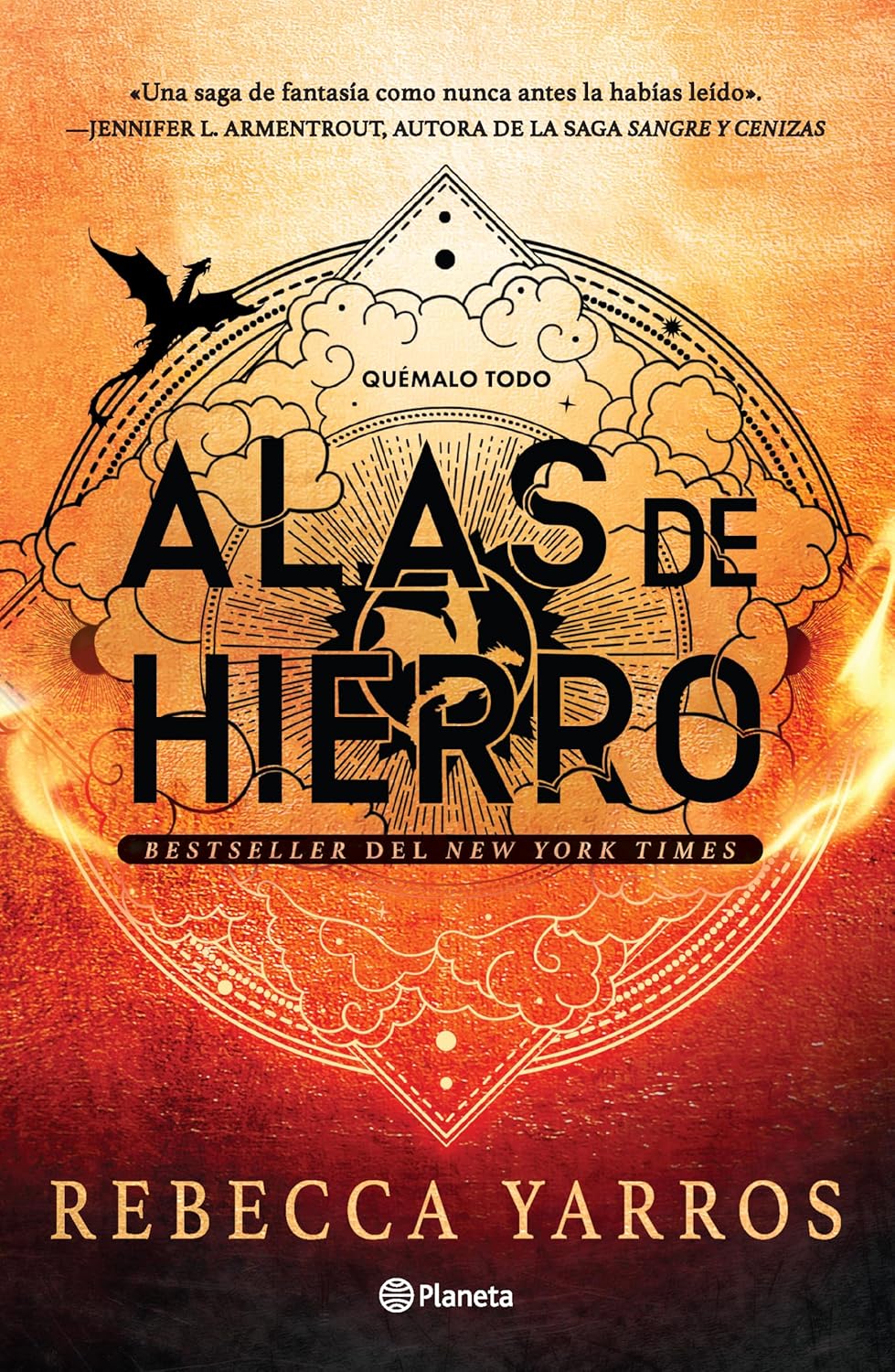 Alas De Hierro/Iron Flame (Spanish) by Yarros. Rebecca 9786073910033